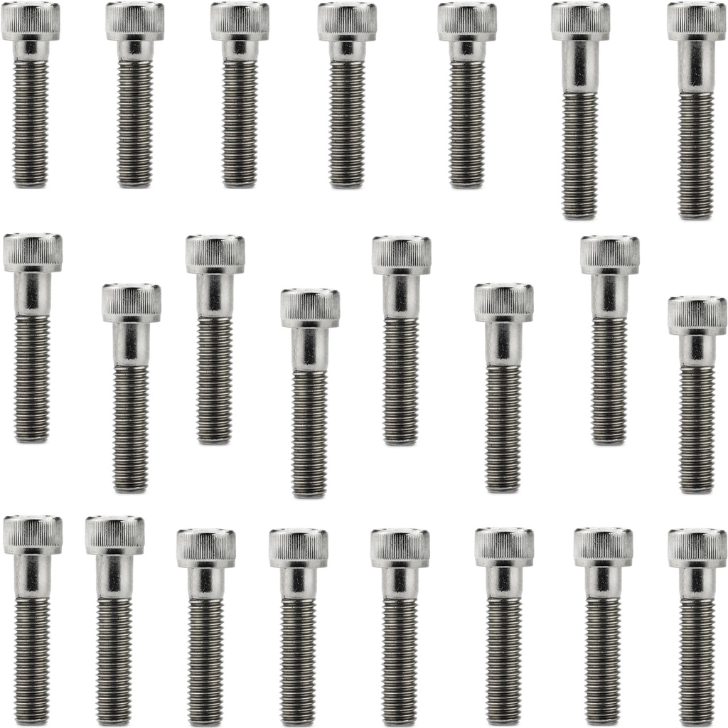 Kit parafusos inox tampa motor lateral esquerda+direita CG125 CG150 Fan Sport Titan CRF150F NXR125 em Oferta na Shopee