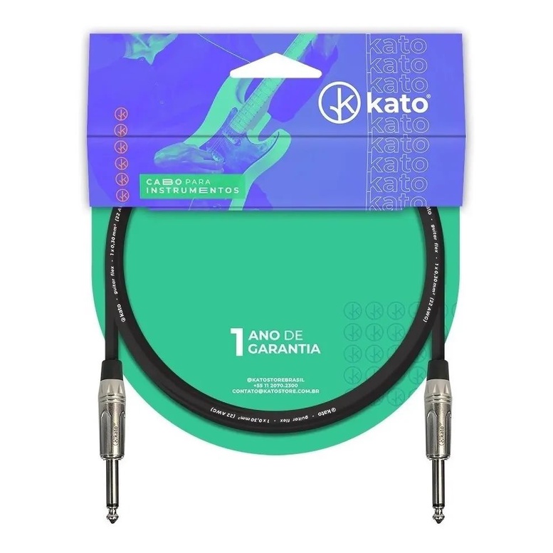 7 Metros - Cabo De Instrumento Kato P10/p10.