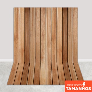 Fundo Fotográfico Madeira Em Tecido FFM-236 em Oferta na Shopee