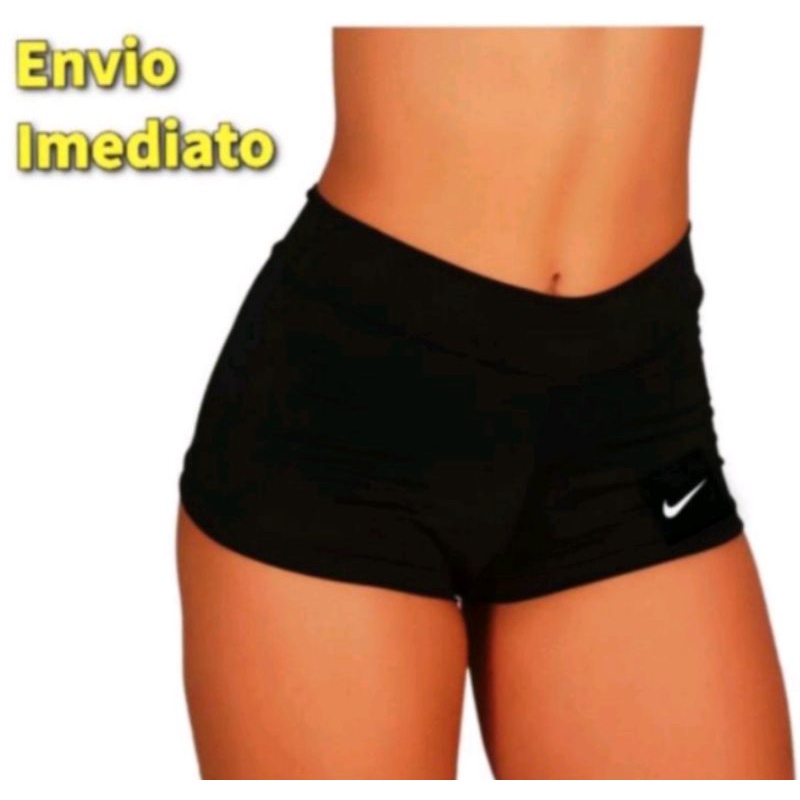 Short curto segunda pele