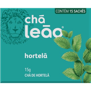 Chá Leão Hortelã 15g em sachês - 15 Unidades em Oferta na Shopee