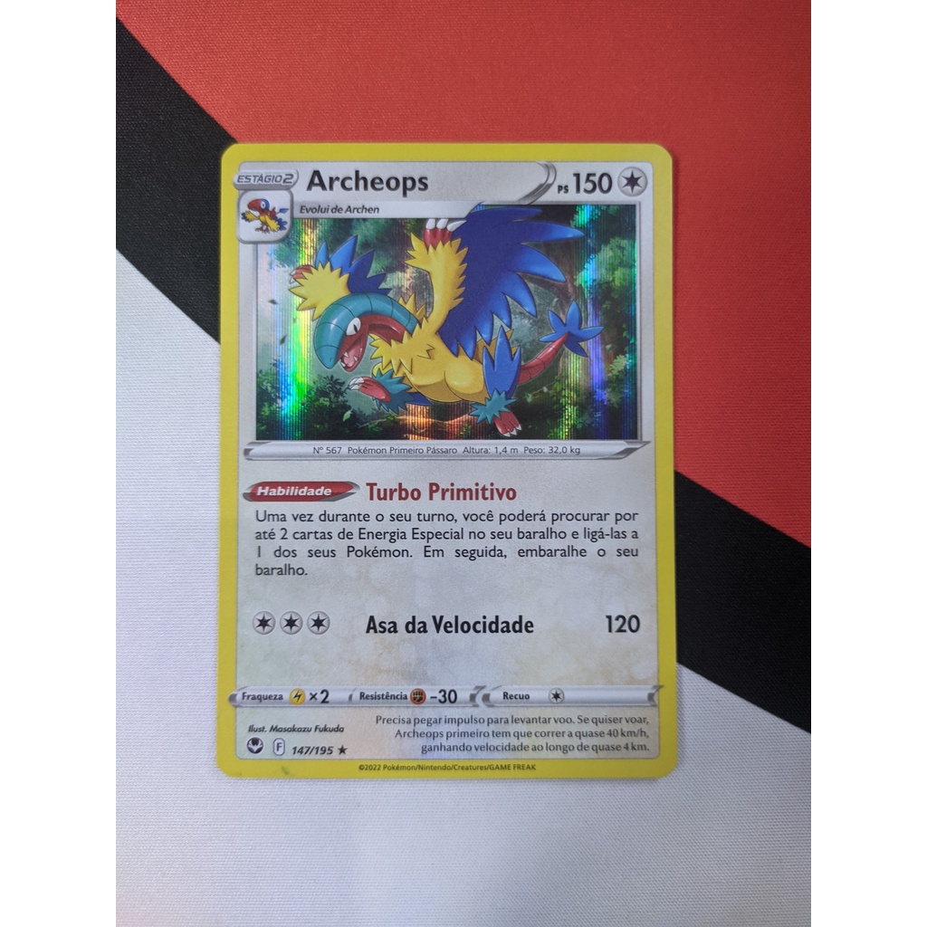 Archeops (147/195) Carta Avulsa - Pokémon TCG
