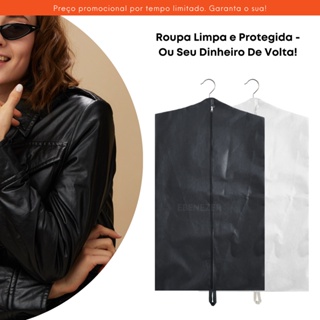 Kit 1,3 e 5 Capa Protetora para Roupas Terno Jaquetas organizador de guarda roupa anti mofo e poeira em Oferta na Shopee