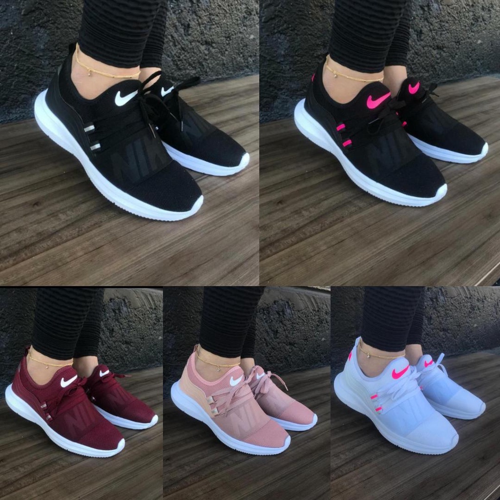 Tênis Feminino Esportivo Academia Casual Promoção