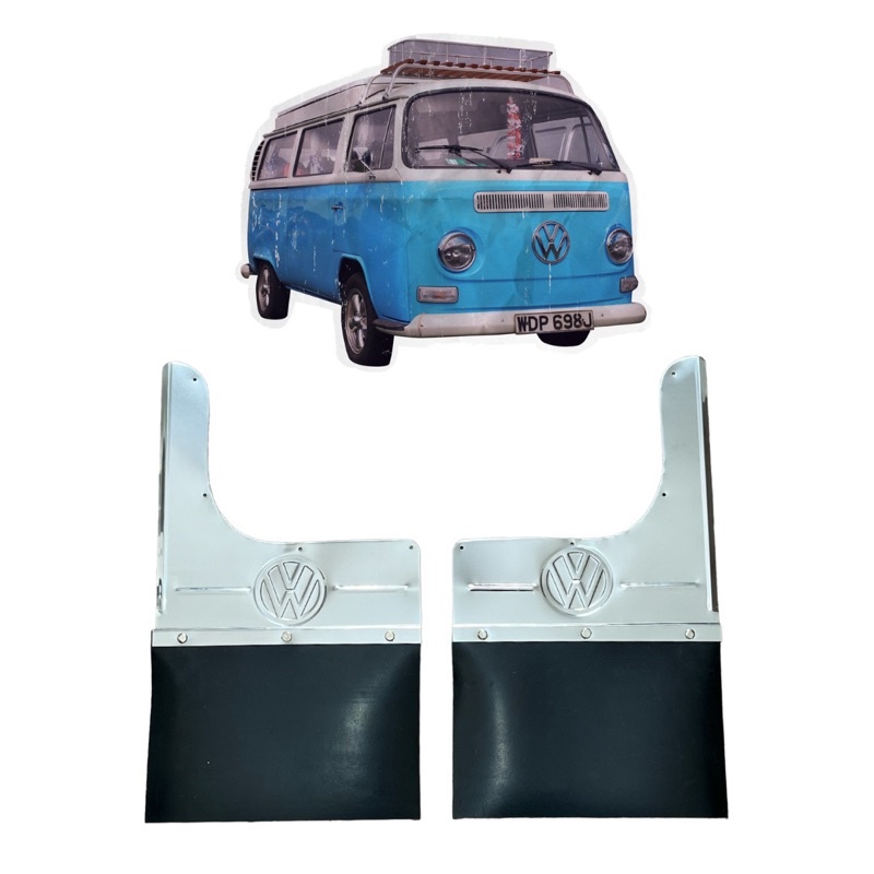 Apara Barro Kombi em Aço inox Logo VW