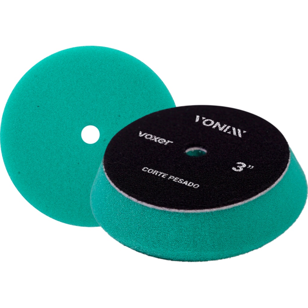 Boina de Espuma Verde para Corte Pesado Vonixx 3 Polegadas - Spare Parts and Accessories for Vehicles