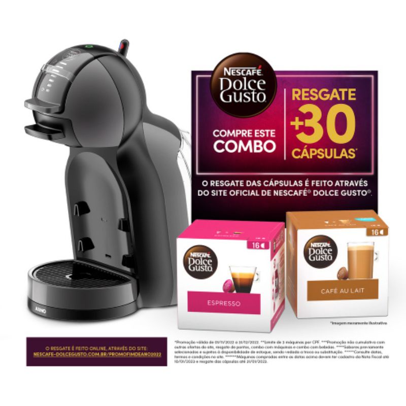 Cafeteira Expresso Arno Dolce Gusto Mini Me Preta V Shopee Brasil