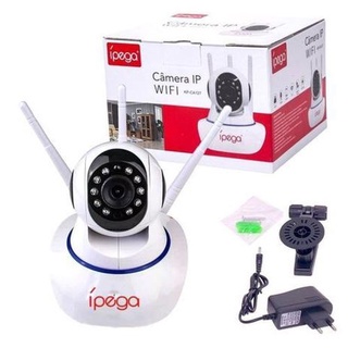 Camera Ip Wireless Sem Fio 3 Antenas Ípega Kp-ca127 APP CARECAM