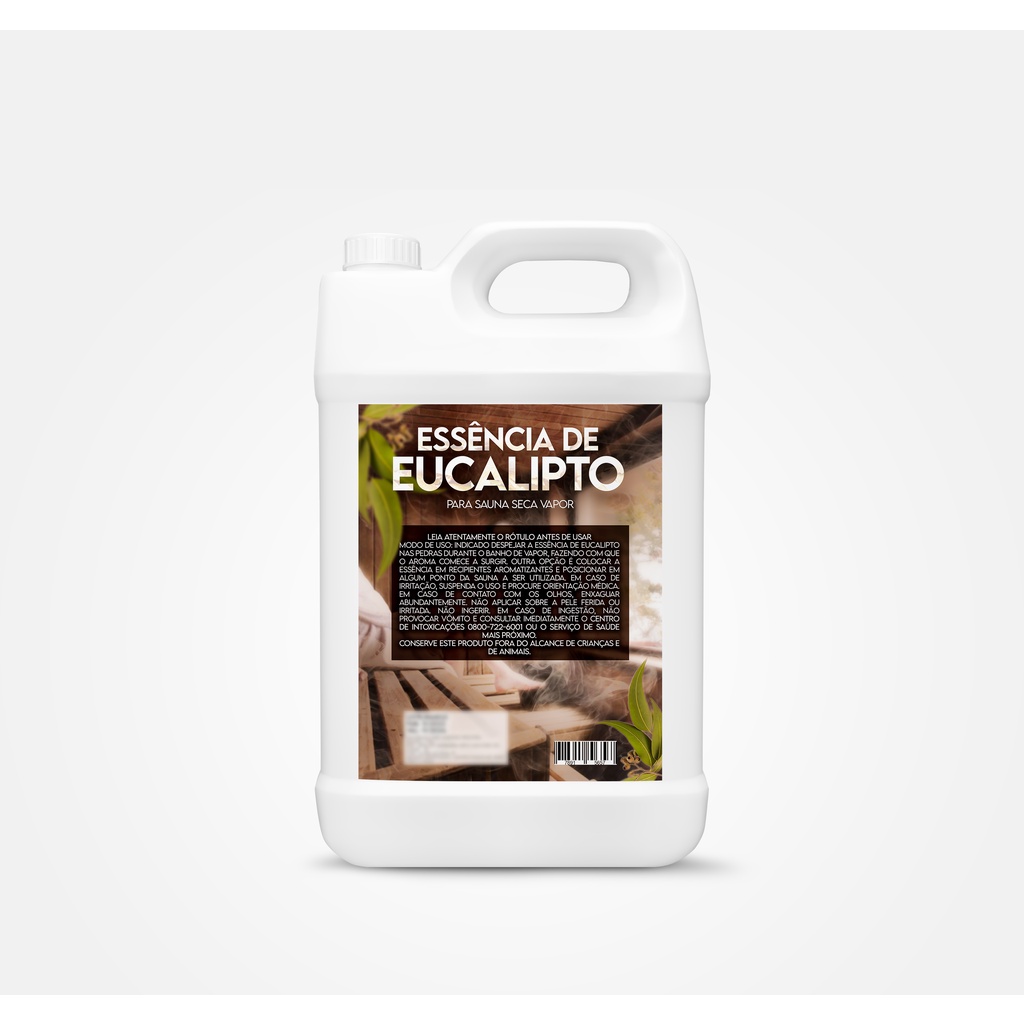 Essência De Eucalipto Concentrado Para Sauna 5 L