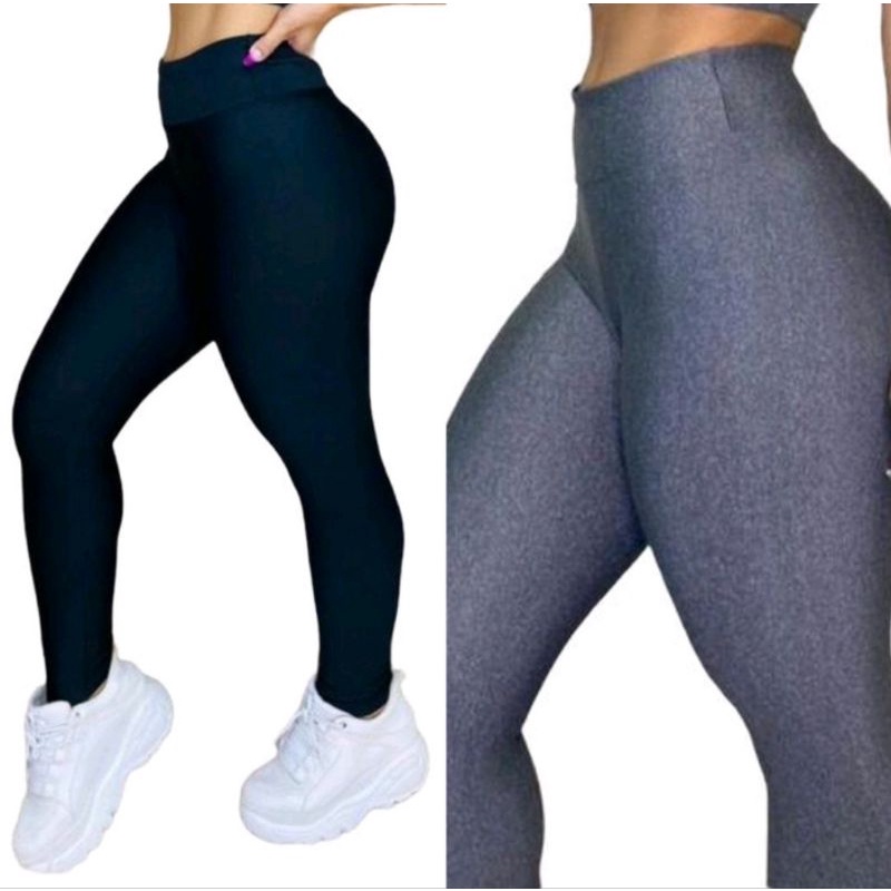 Calça Legging Feminina Sem Transparência Moda Fitness Academia Treino Leg para Caminhada Yoga