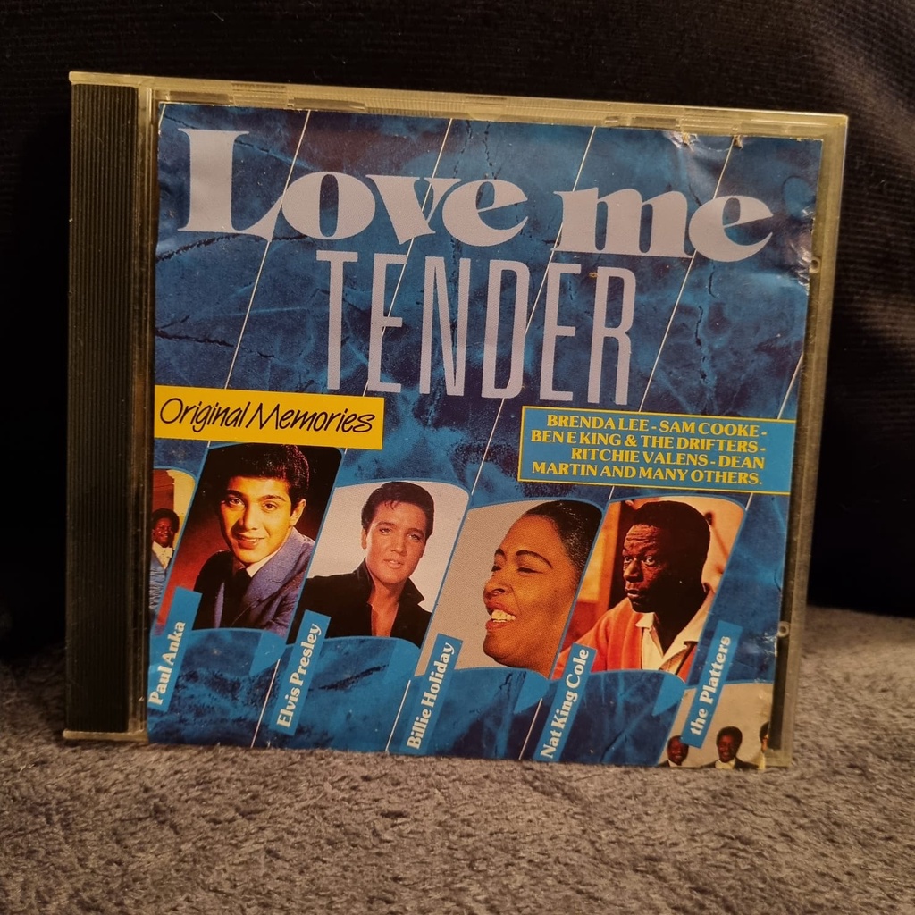 CD Love Me Tender - Elvis Presley Sam Cooke The Platters Nat King Cole