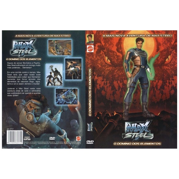 Dvd Max Steel O Domínio Dos Elementos