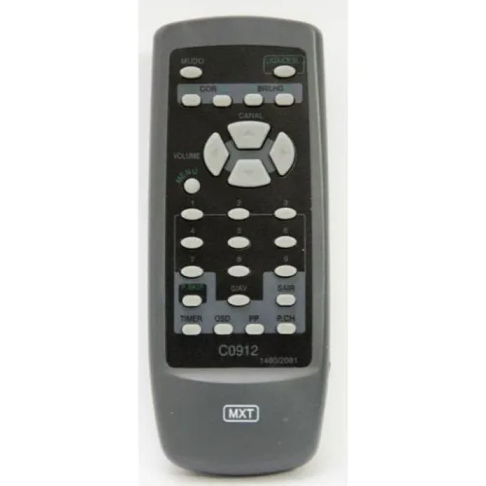 Controle De Tv Cce Tubo