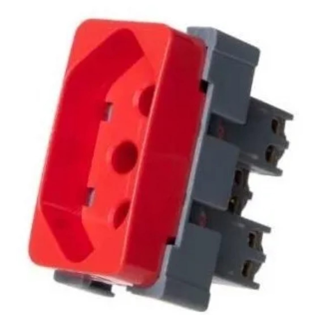 modulo vermelho 2p+t 20a 250v Apoio Lisse Mais Vendido!!