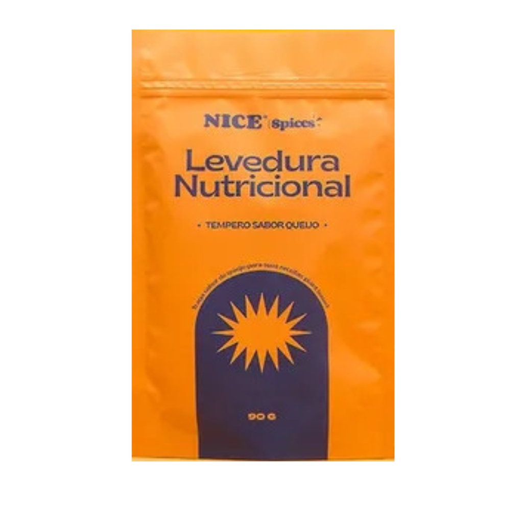 Levedura Nutricional -nice Spices -sabor Queijo- Vegano 90g | Shopee Brasil
