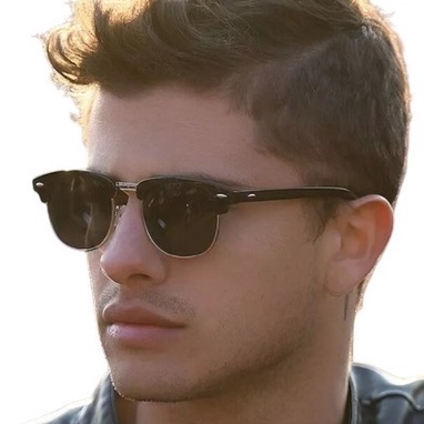 Oculos de Sol Clubmaster masculino e feminino Proteção UV 400 new
