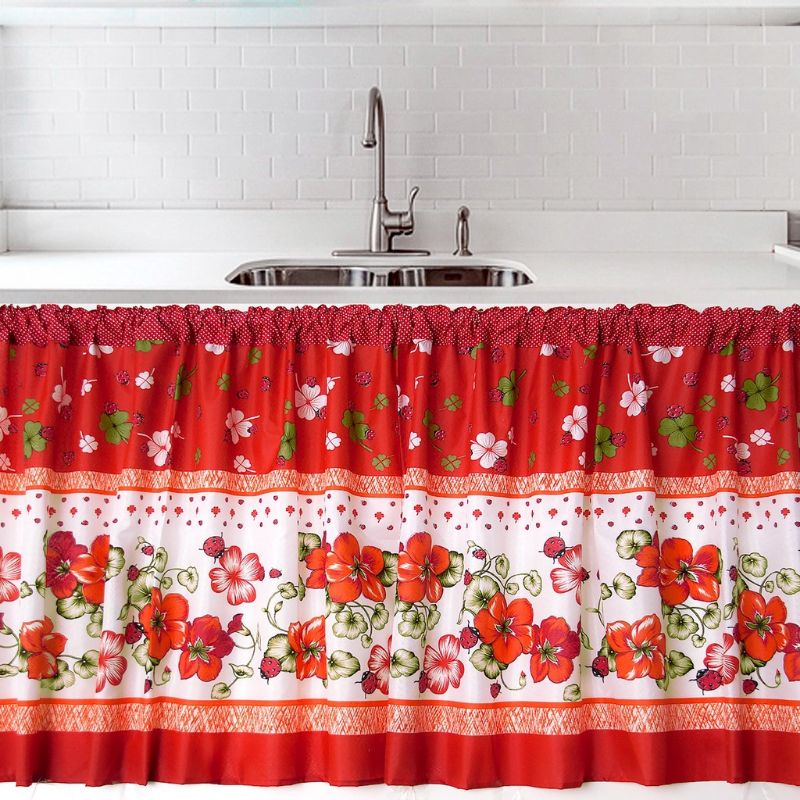 Cortina De Pia Estampado Cozinha140x 80cm em Oferta na Shopee