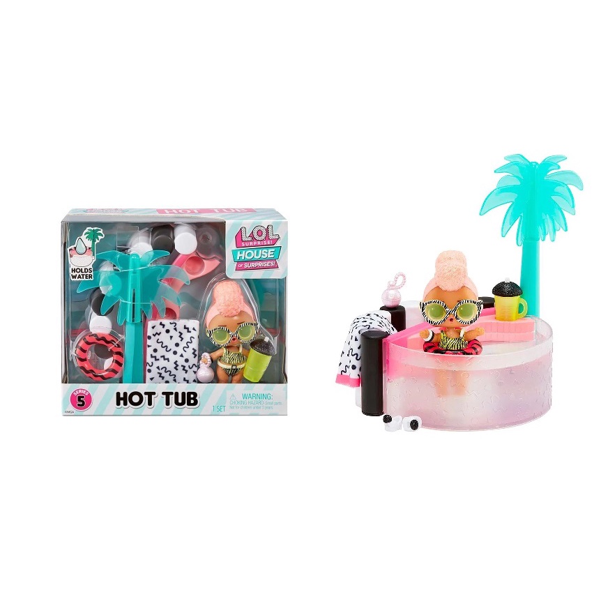 Boneca LOL Suprise Hot Tub Playset Yacht B.B Furniture