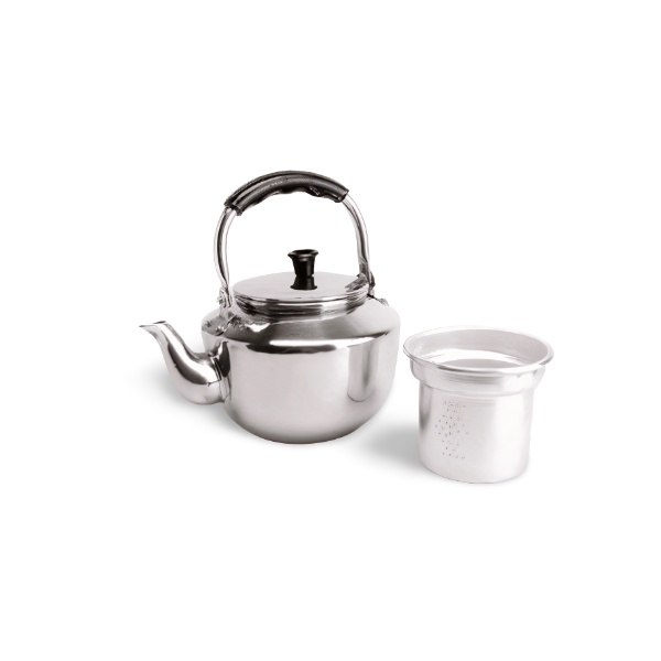 Chaleira de alumínio com coador/filtro/infusor - 1/4lts (250 ML)