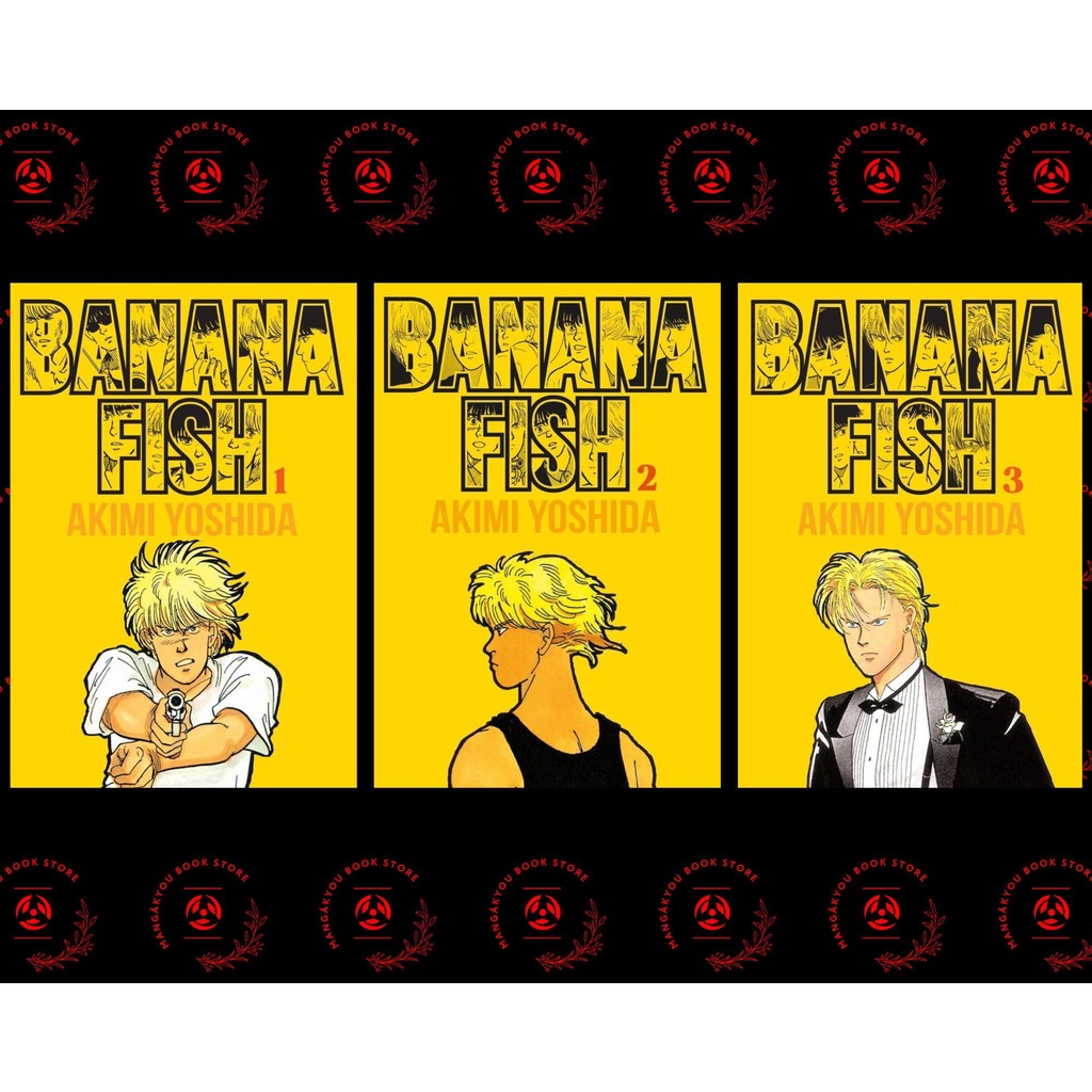 Banana Fish vol. 01 ao vol. 03 (Novo Lacrado) Shopee Brasil