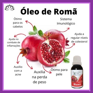 Óleo romã saúde da terra 30ml