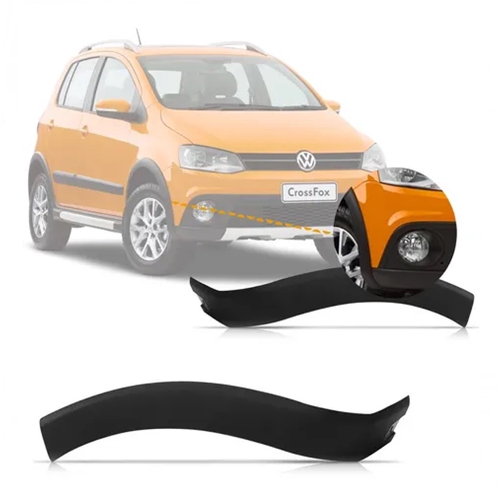 Moldura Vão De Roda Dianteiro Crossfox 2011 2012 2013 2014 em Oferta na Shopee