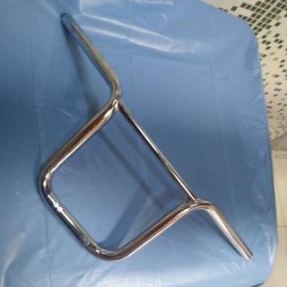 guidão com Barra Titan Fan 125/150/160 cromado em Oferta na Shopee