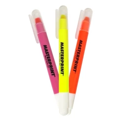 Caneta Marca Texto Gel Unidade Amarela Rosa Laranja Masterprint