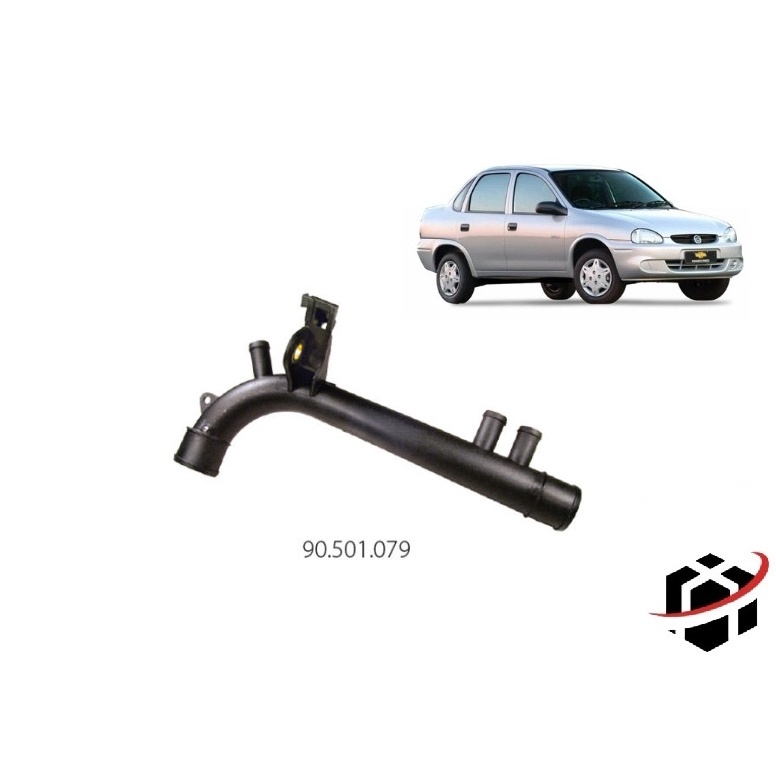 Tubo Refrigeração Corsa 1.0/1.6 16v Tigra 1.6 16v C/ Ar (90501079) W7019