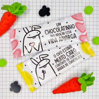 Rótulo para Barra de chocolate 90g personalizada para Páscoa  (kit 20 unidade) #2