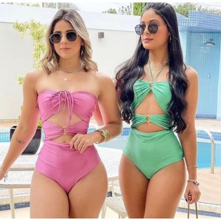 Body Maio Feminino Com Bojo Duas Formas Body feminino com argolas