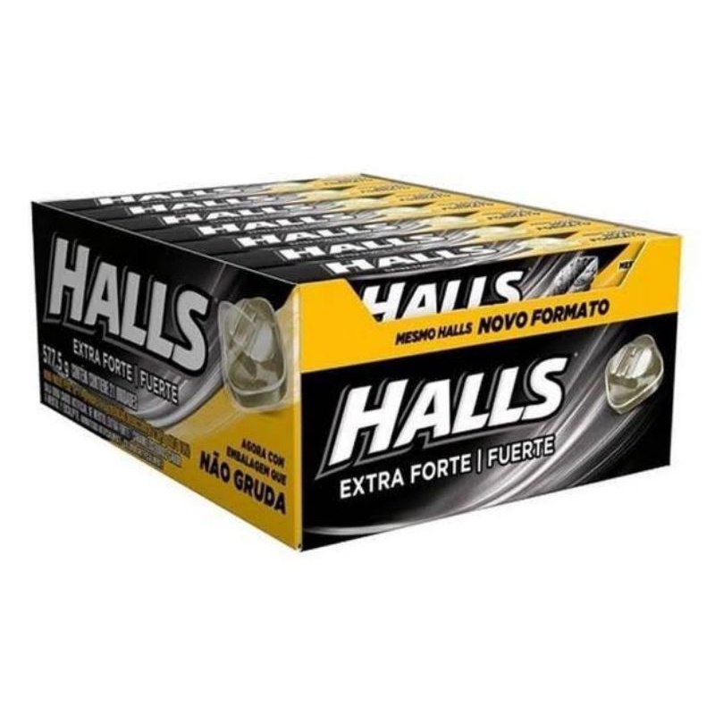Drops Halls 588g Display com 21 unidades