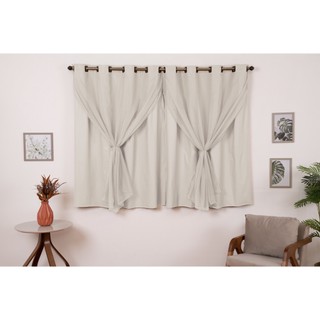 Cortina Com Blackout Janela Varios Tamanhos Sala/Quarto Blackout PVC com Tecido Envio Ime…