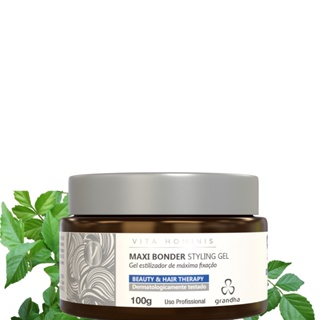 Gel Máxima Fixação Cabelo E Barba Vita Homini Grandha em Oferta na Shopee