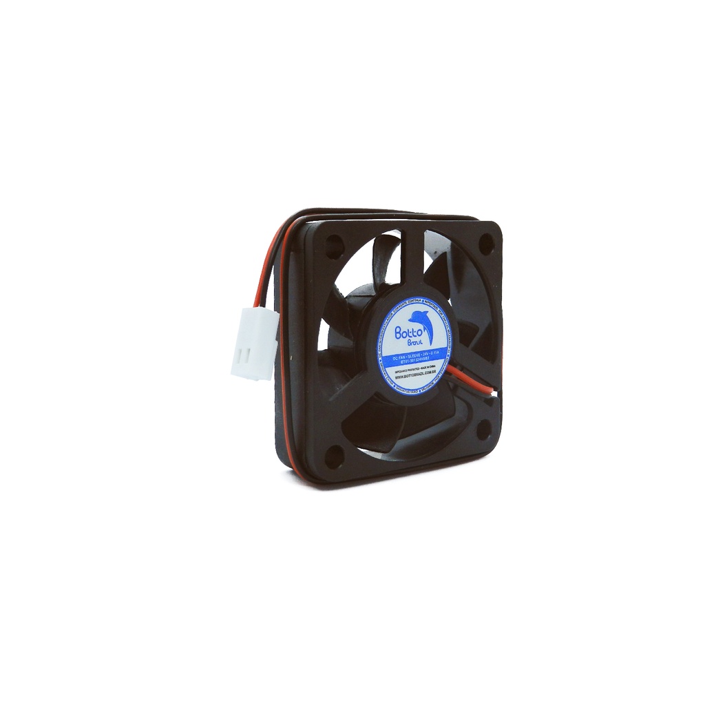 Ventoinha Cooler Micro Ventilador 50x50x15 Mm Fan 24v Dc Mini 50mm 5 cm Sleeve - Alta Rotação HS