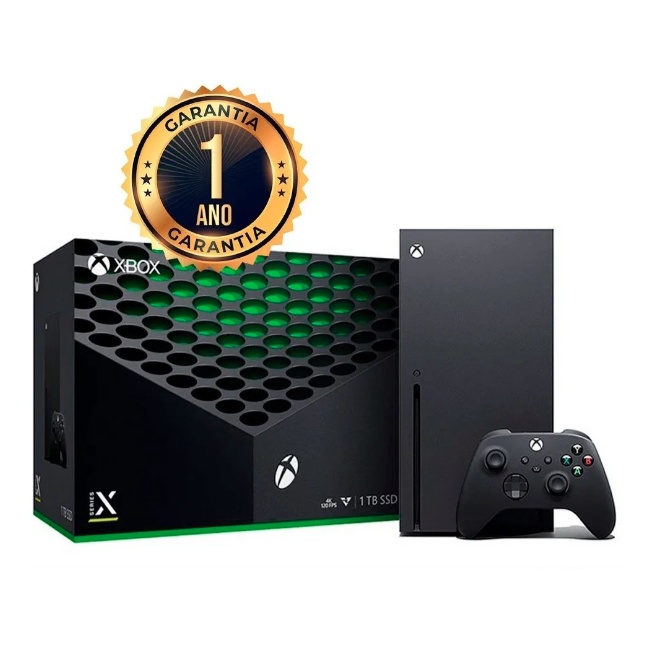 Console Microsoft Xbox Series X 1Tb Standard Preto