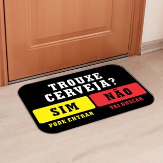 TAPETE DECORATIVO ANTEDERRAPANTE PARA PORTA, SALA E BANHEIRO