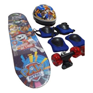 Skate Patrulha Canina Infantil Kit Completo | Shopee Brasil