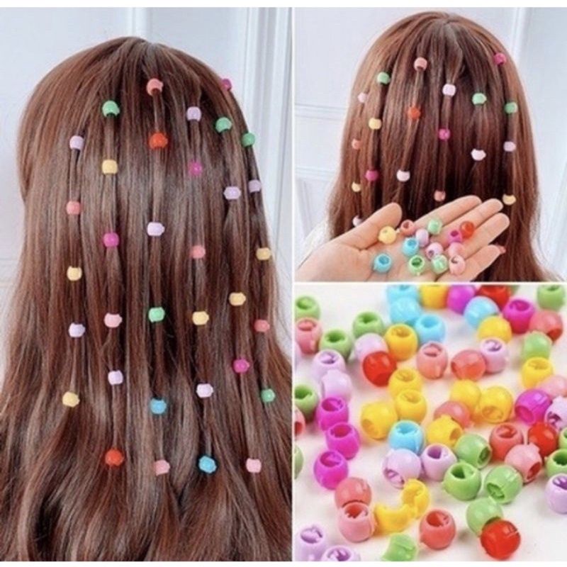kit 50 Tererê Tic Tac Presilha Para Cabelo Infantil Colorido Promoção ...