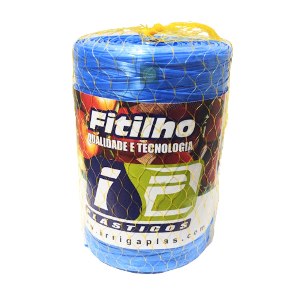 Fitilho Condutor Azul Uv - 1.000 Metros p/Tutoramento em Tomate,Vagem,Pimentão,Pepino... em Oferta na Shopee