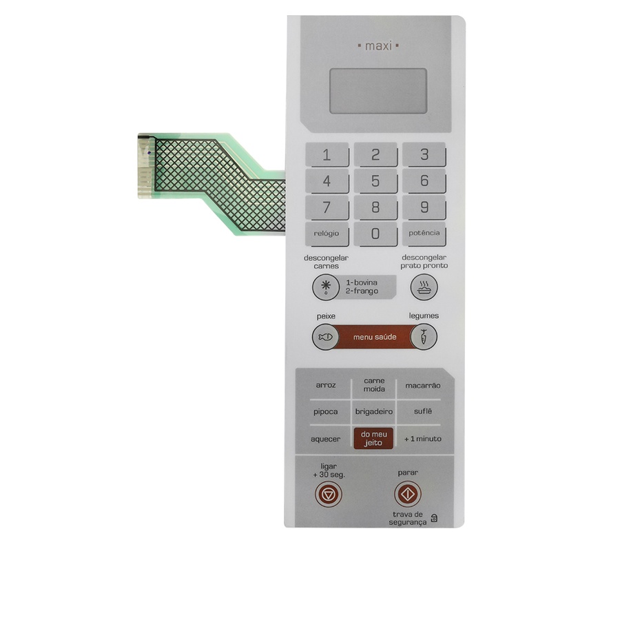 Membrana Teclado Para Microondas Brastemp Bms35 Ab Maxi