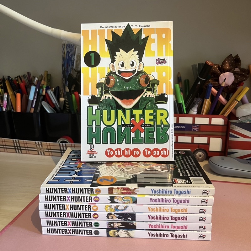 Mangá Hunter x Hunter Vol. 1 e 2 (volumes avulsos) Lacrado - Em