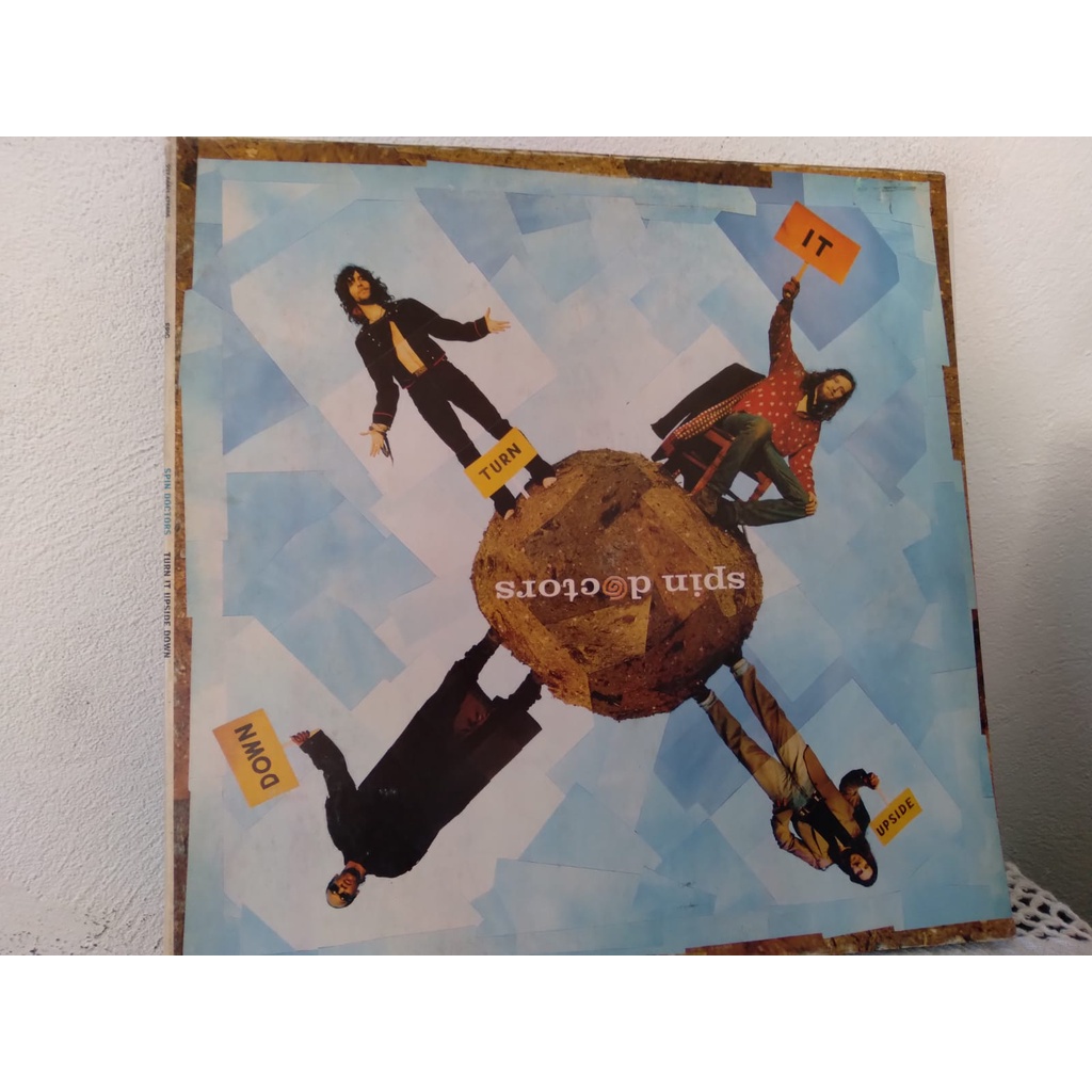 Lp Spin Doctors - Turn It Upside Down - Capa Dupla - Com Encarte