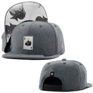 Boné Anth co Copas Mescla Chumbo Aba Reta Aberto Com Ajuste Snapback em Oferta na Shopee