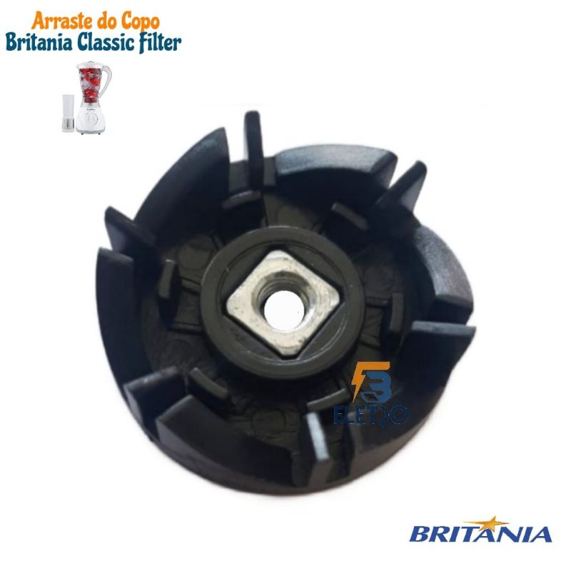 Arraste do Copo para Liquidificador Britania Diamante Classic Original / Diamante Black / Eletronic