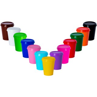 Kit 40 - Copo com tampa 160ml liso