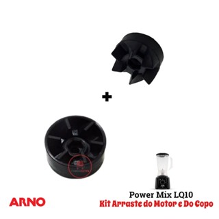 Arraste do Motor e Copo Liquidificador Arno Power Mix LQ10