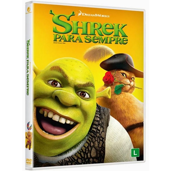 Dvd Shrek Para Sempre - Lacrado e Original. (RARIDADE)