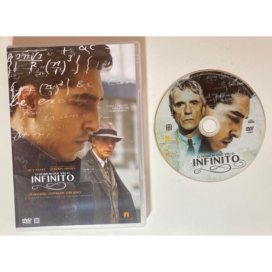 DVD - O Homem que Viu o Infinito ( The Man Who Knew Infinity) - Dublado e Legendado
