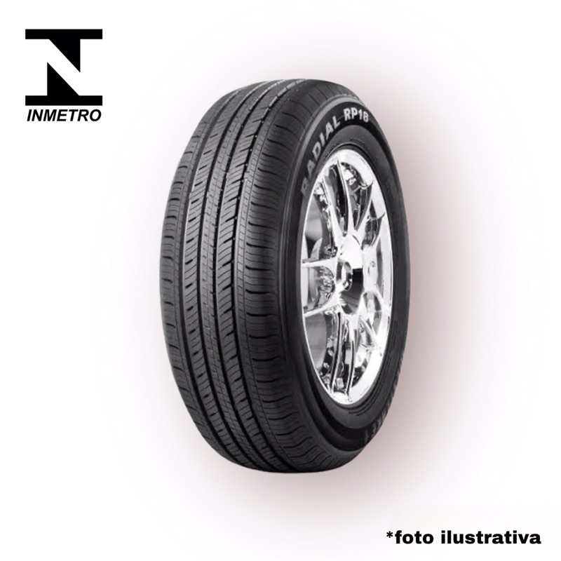 Pneu Aro 13 175/70 R13 Premium Remold Vipal Linha Especial